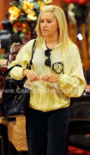 Ashley Tisdale Wearing Jet By John Eshaya Surf Temple Hoodie Celebrity Style Guide