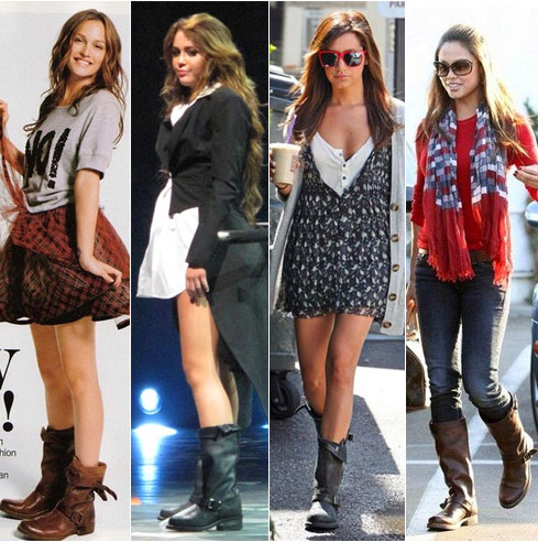 Celebrities Love their Frye Veronica Slouch Boots! - Celebrity Style Guide