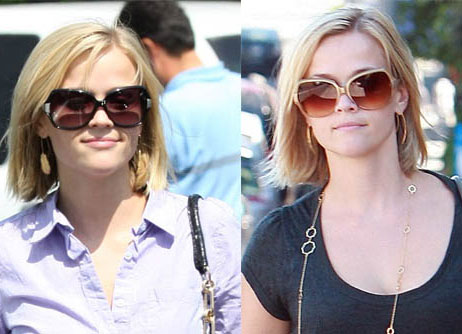 Reese Witherspoon wearing Oliver Peoples Eyewear Guiselle sunglasses ...