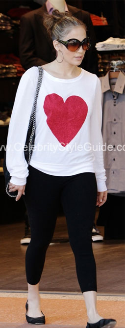 Jennifer Lopez wearing Tom Ford Alessandra Sunglasses - Celebrity Style  Guide