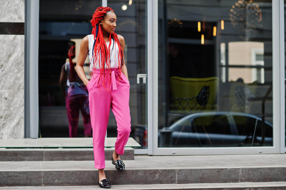 How to Style Pink Pants in Winter  Corporate In Color