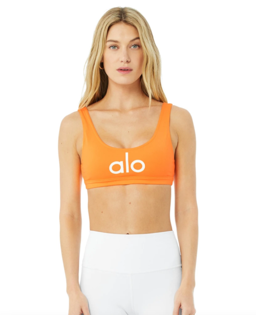 ALO Yoga, Tops, Alo Yoga Ambient Logo Bra Nwt