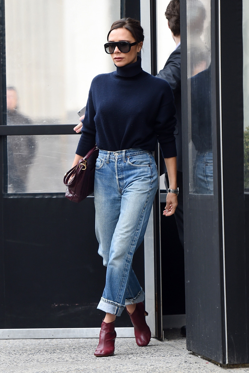 Two Stye Icons Just Came Together: Victoria Beckham Levis - Celebrity