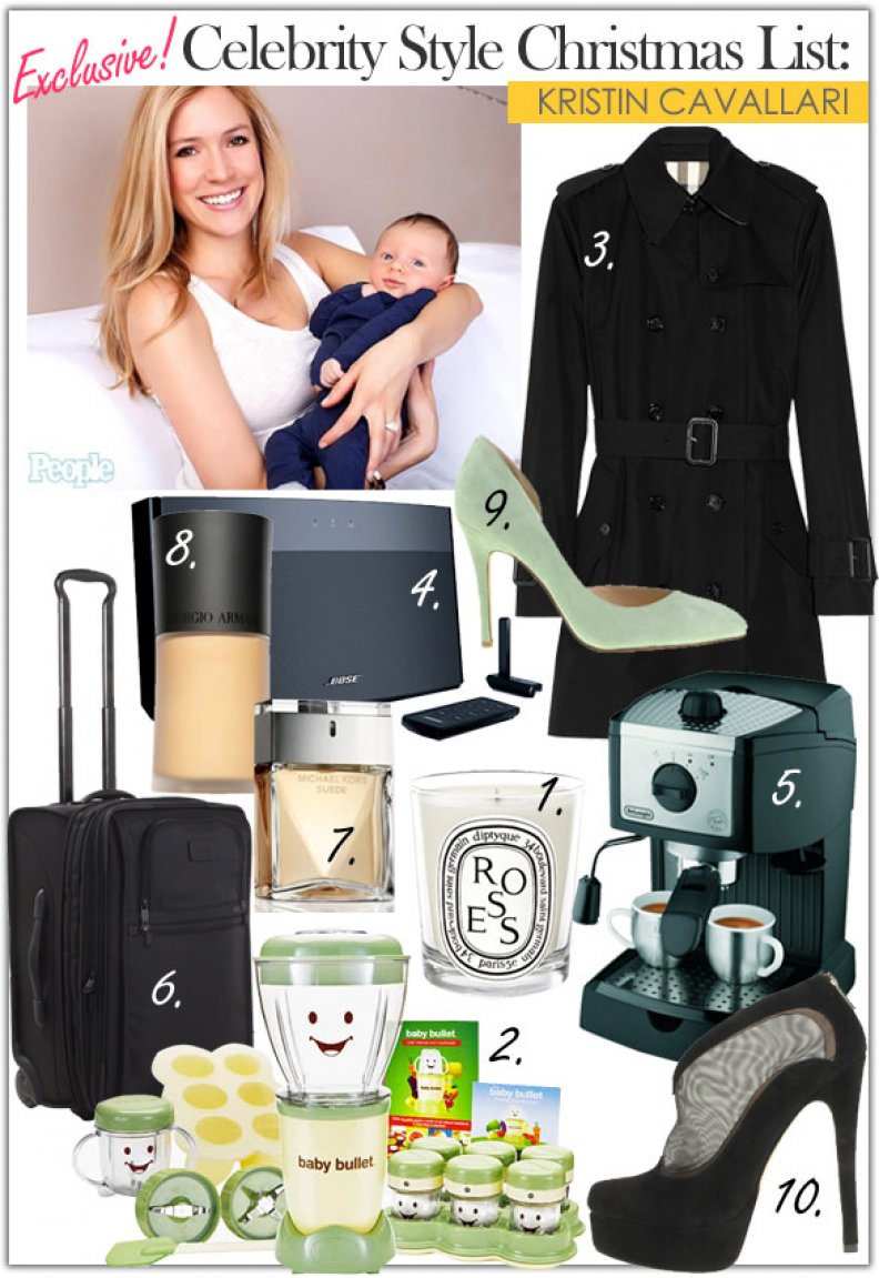 Exclusive! Celebrity Style Christmas List: Kristin Cavallari