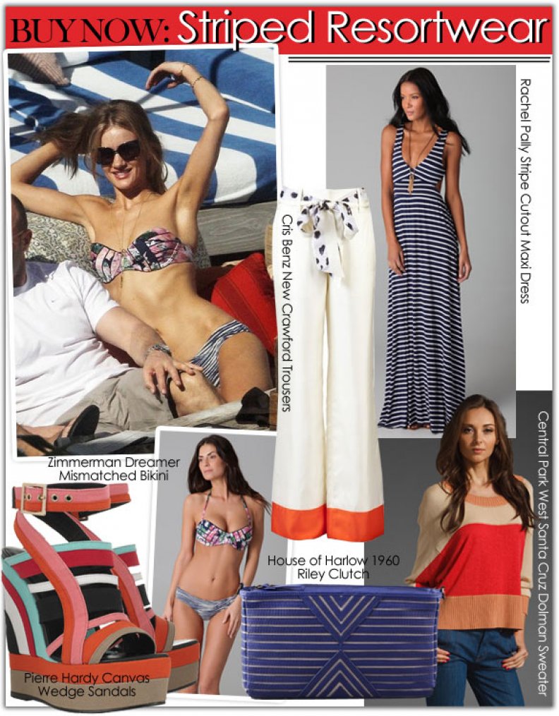 Buy Now: Striped Resortwear