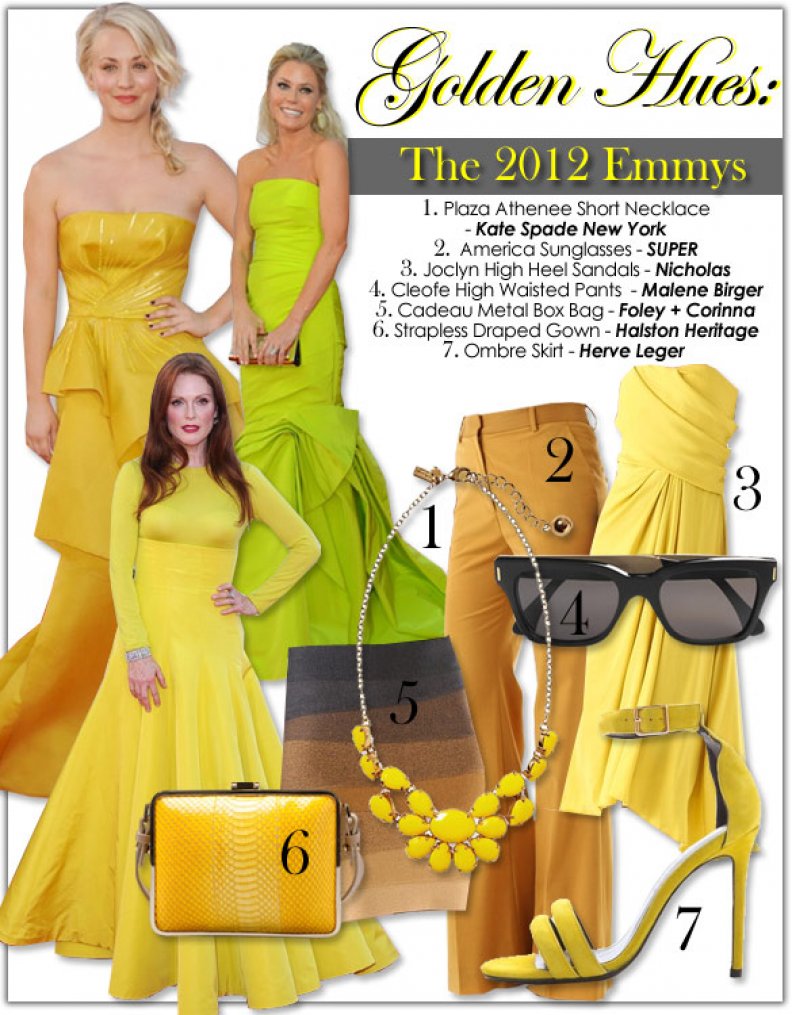 Golden Hues: The 2012 Emmys