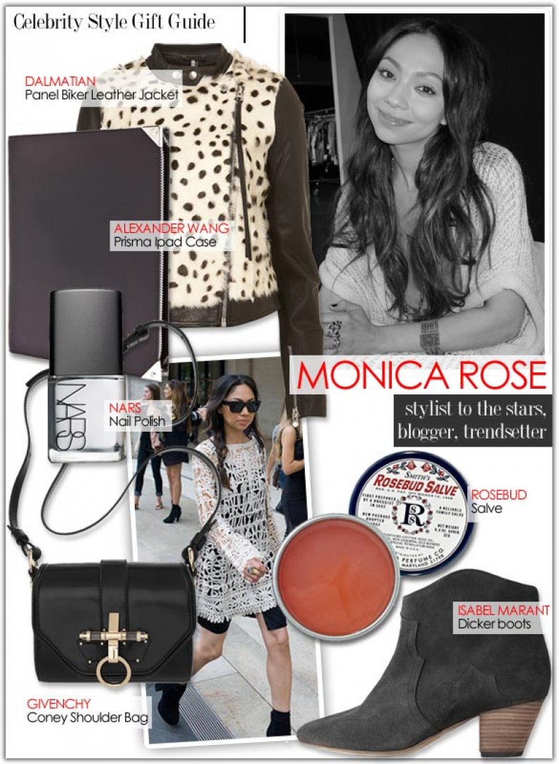 Celebrity Christmas List: Monica Rose