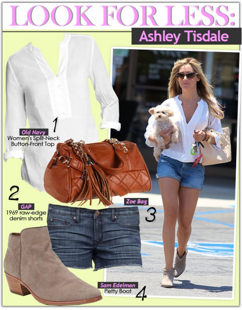 Look for Less: Ashley Tisdale