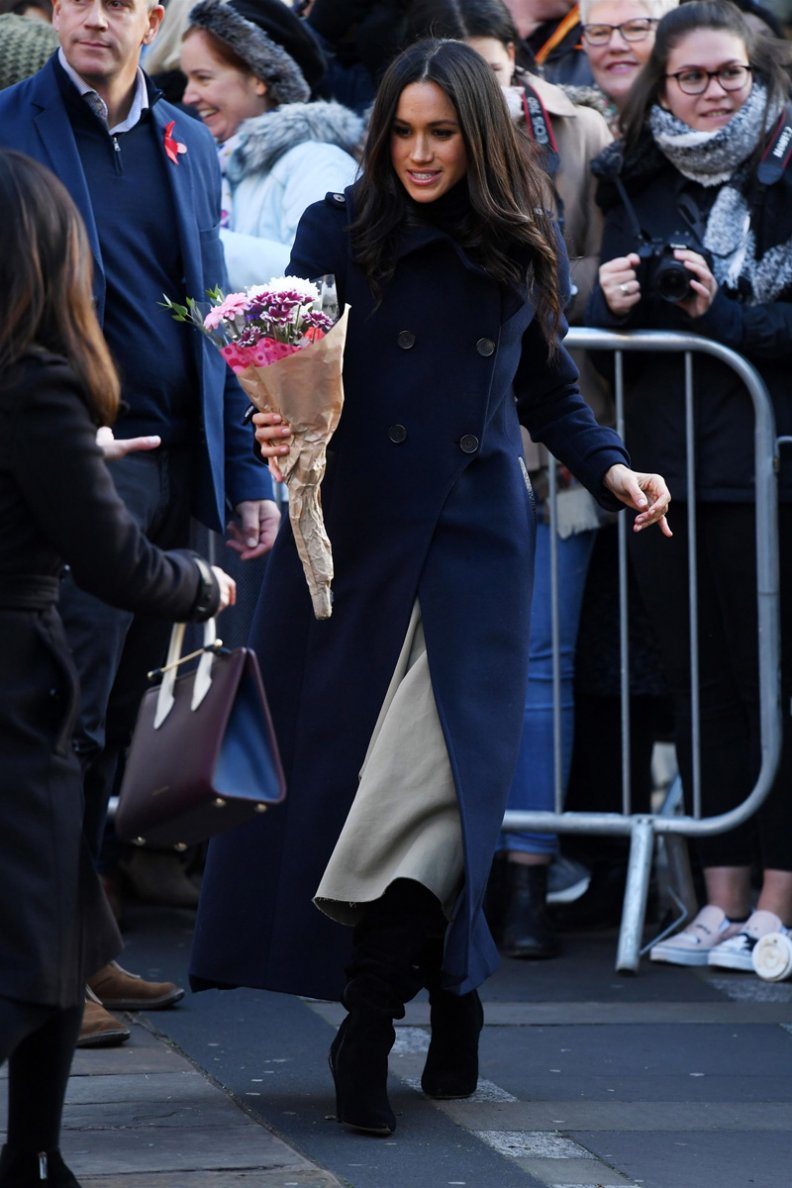 Meghan Markle's Navy Peacoat Has Everyone Royally Excited!