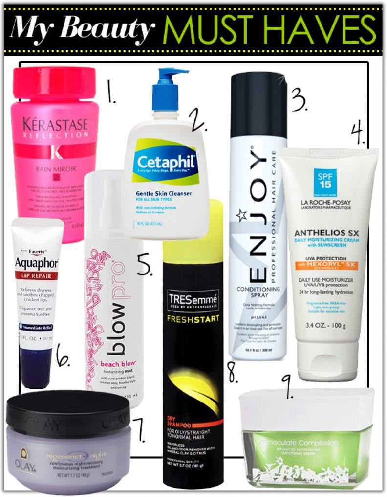 My Beauty Must-Haves