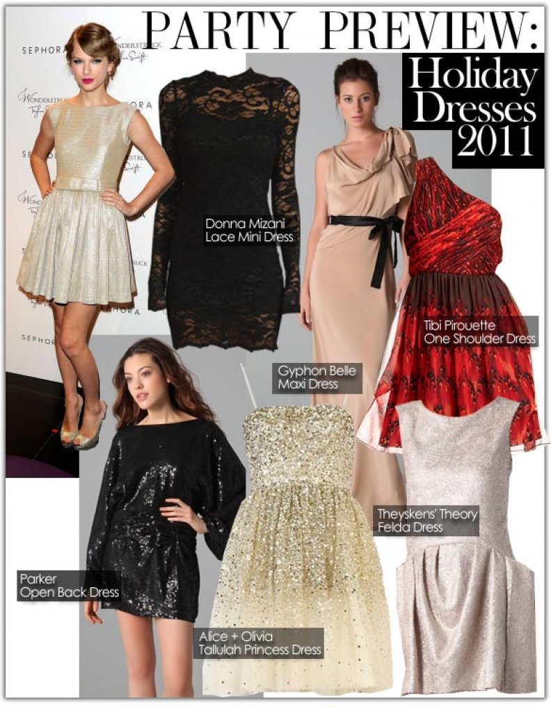 Holiday Preview: Party Dresses 2011