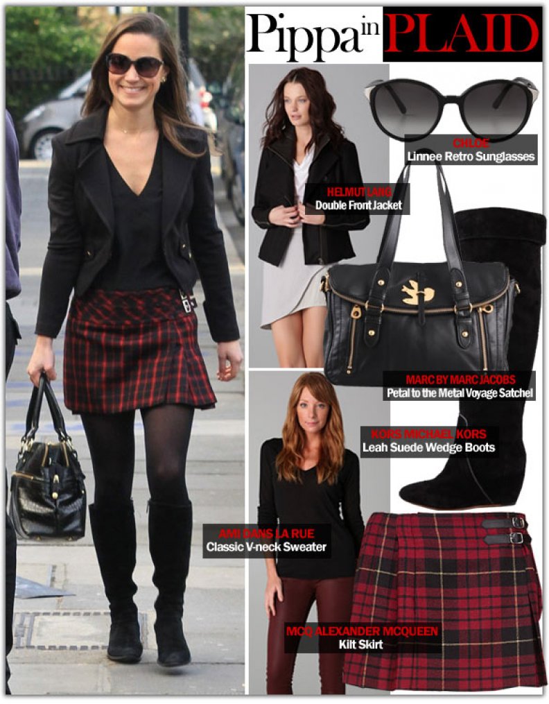 Look I Love: Pippa in Plaid