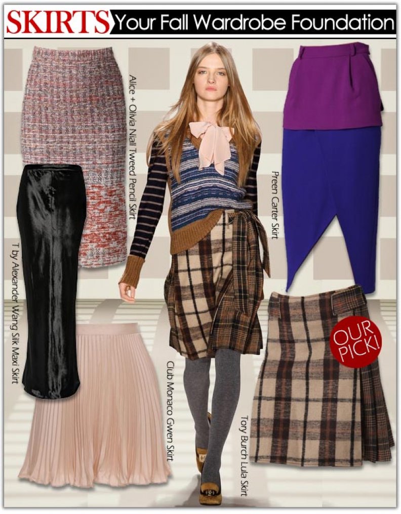 Skirts: Your Fall Wardrobe Foundation