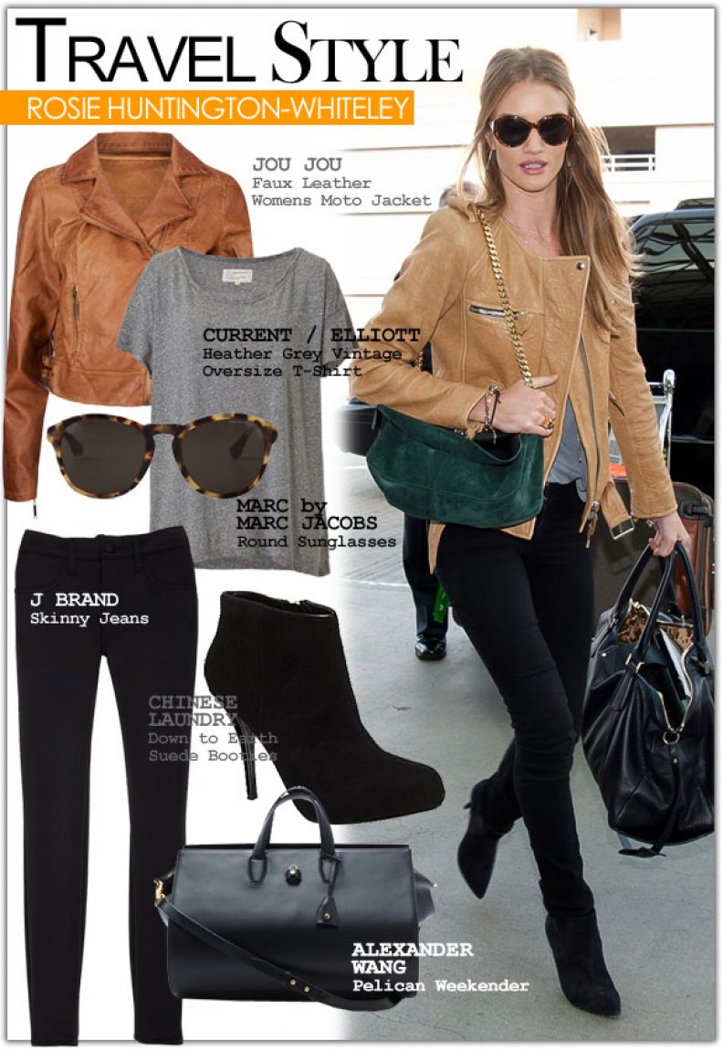 Travel Style Inspiration: Rosie Huntington-Whiteley