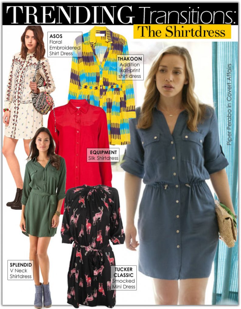 Trending Transitions: The Shirtdress