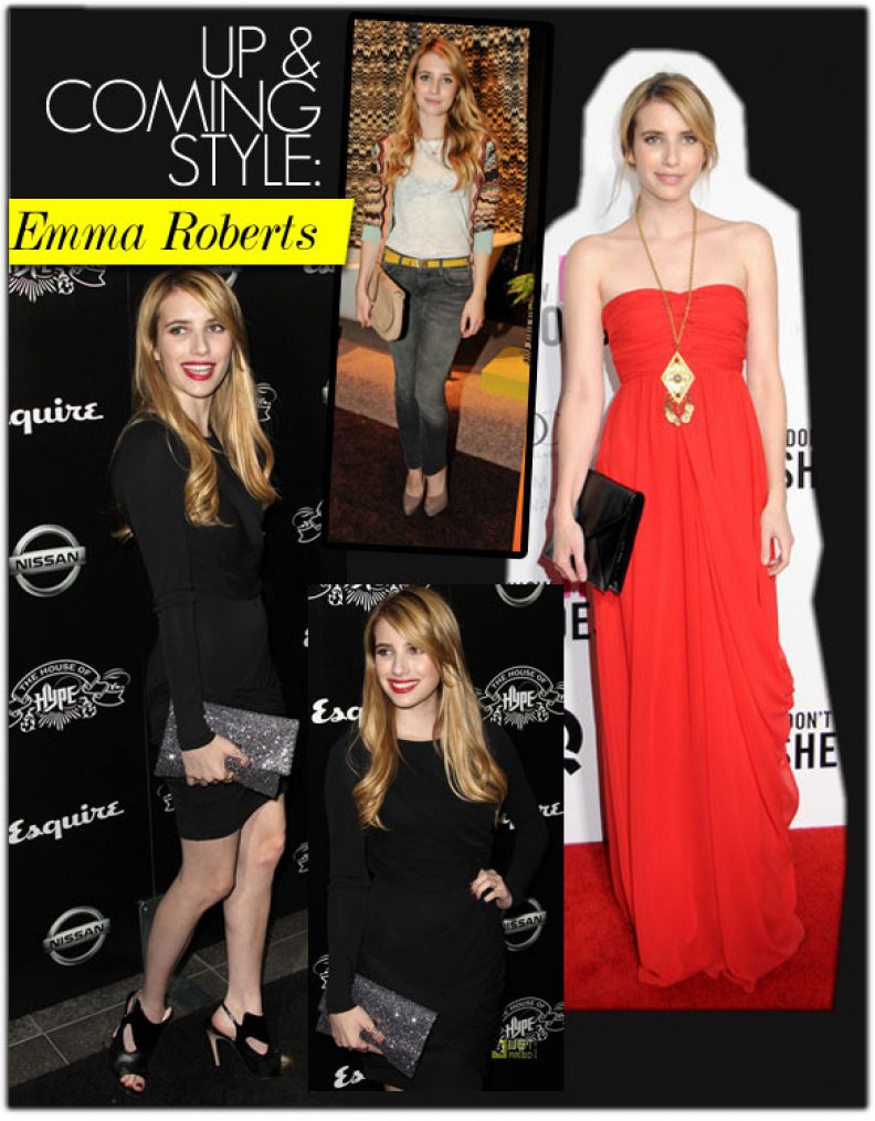 Up and Coming Style: Emma Roberts